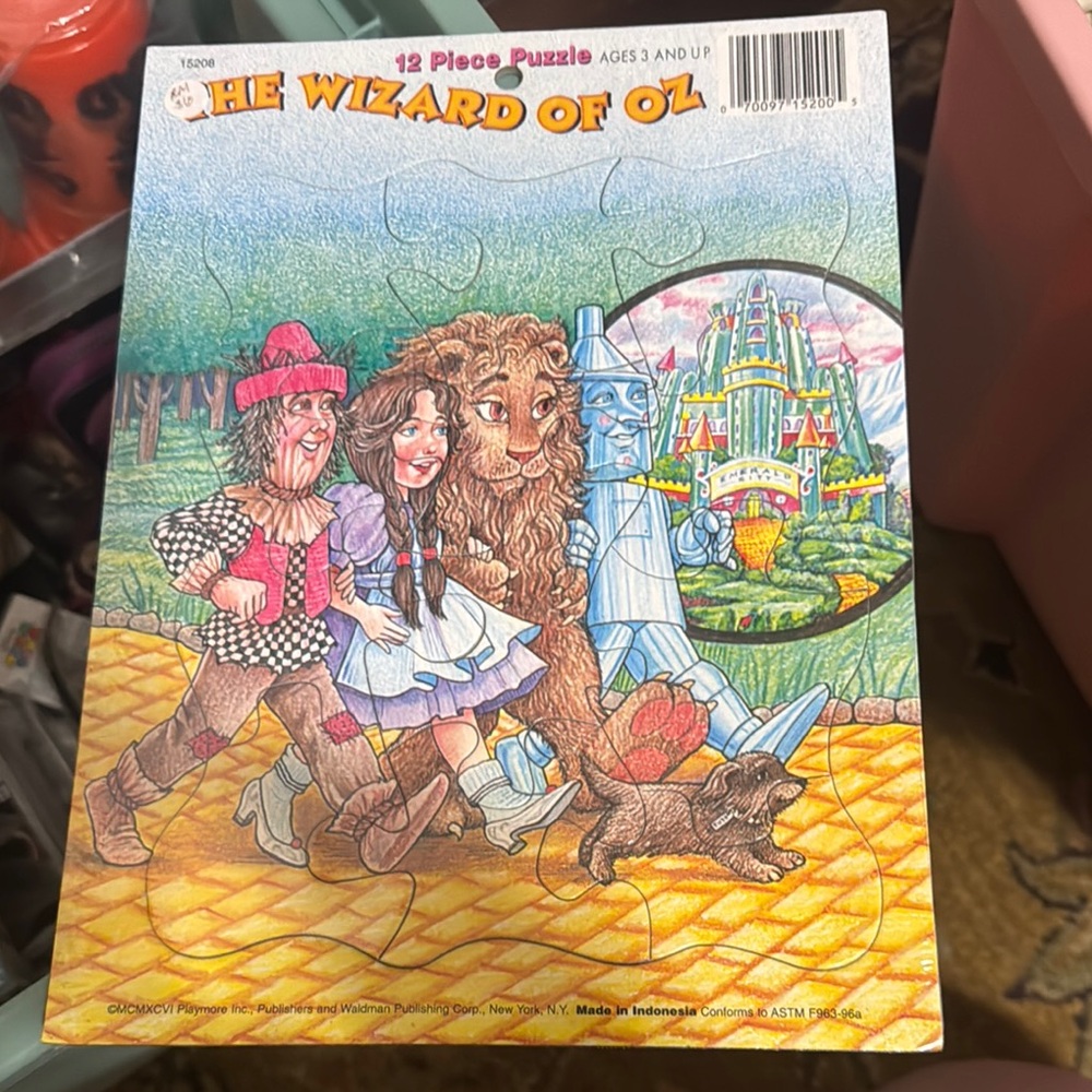 Wizard of Oz 12-Piece Puzzle for Kids